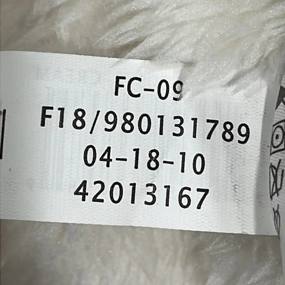 Free Country Alpine Butter Pile Vest Faux Fur White S - Picture 11 of 16